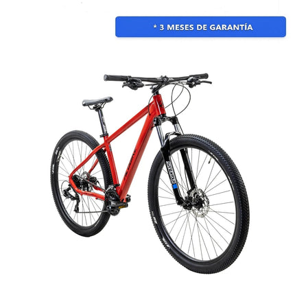 Bicicleta Mountain Bike Alubike Mtb SLITE SLT 2025 Rojo 17 "