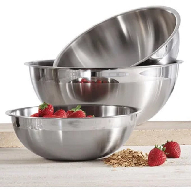 Recipientes Mixing Bowls Acero inox Tramontina 80202531 3 Pzas