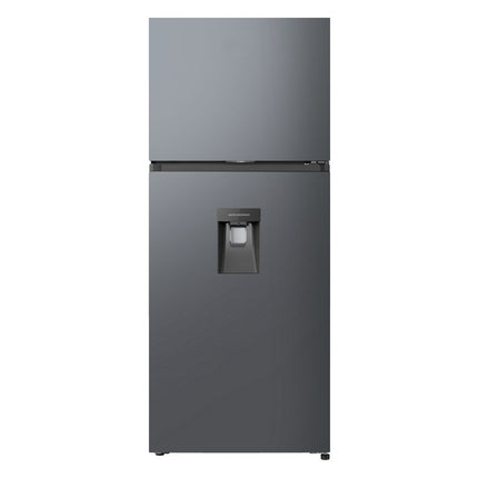 Refrigerador Winia AUCMA WRTM14GSGFXD 14 Pies 400L Dispensador Smoke Grey