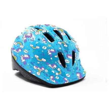 Casco Infantil CON CODERAS Y RODILLERAS Para Bici Windsor WINCS08 Unicornios