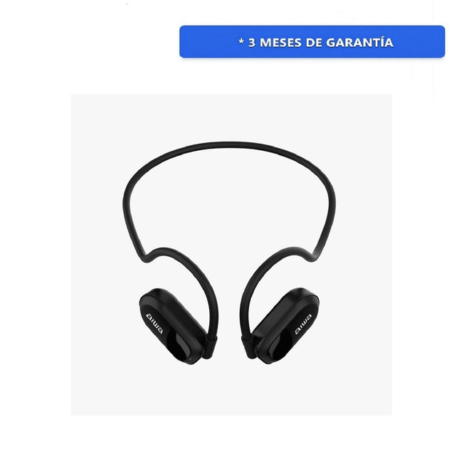 Audífonos AIWA AW-ACF1B INALAMBRICOS OVER-EAR Negro