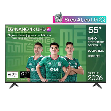Pantalla LG 55NU800BPSB 55'' LG NANO 4K UHD