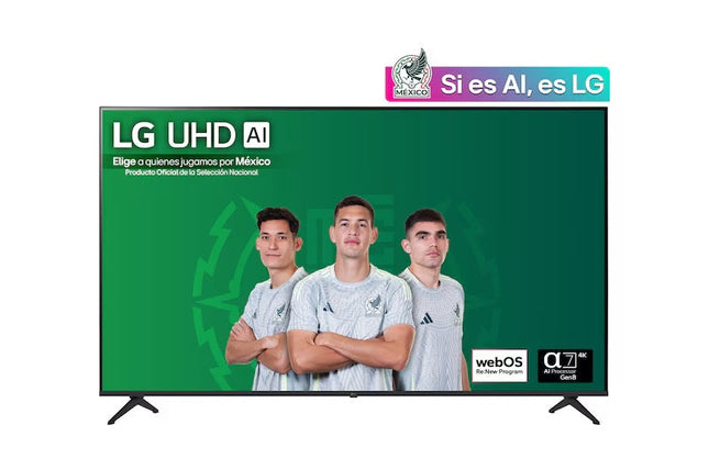 Pantalla LG 75UA7505PSA 75'' LG UHD AI 4K SMART TV 2025