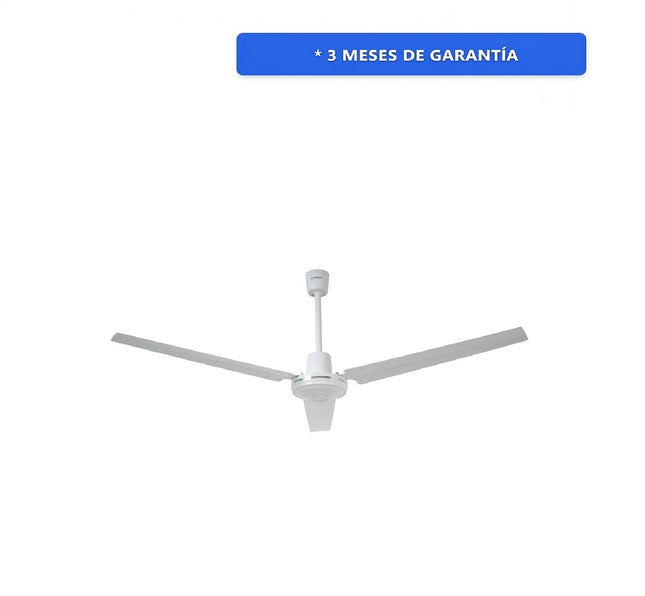 VENTILADOR DE TECHO MASTERFAN VIPRSLBL56 56" PROMETHEUS BLANCO S/LUZ