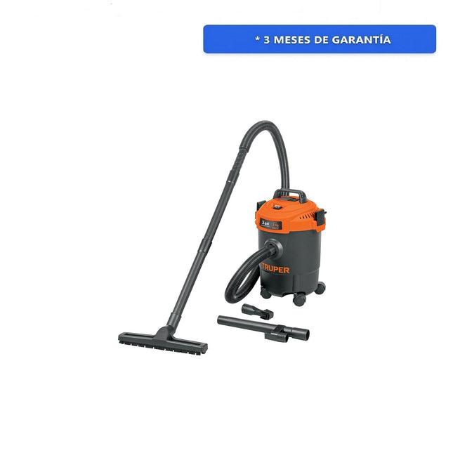Aspiradora Truper ASP-03N Seco-mojado 3 Gal 3 Hp 127 V Negro