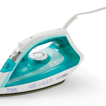 Plancha T-Fal FV1742U0 Eco Master de 1400 W blanca/azul