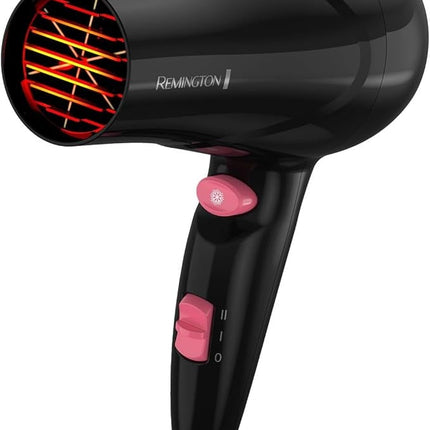 Secadora de Cabello Remington D16A-110F Pro Ceramic Concentrado Infrarojo Negro