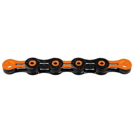 CADENA KMC 417894 DLC10 116L NEGRO/NARANJA