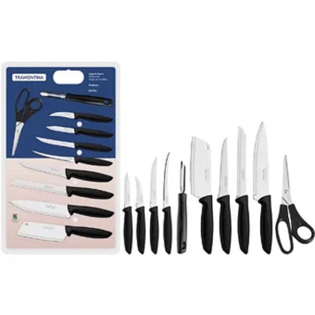 Juego de Cuchillos Tramontina 23498065 10pz Plenus Negro