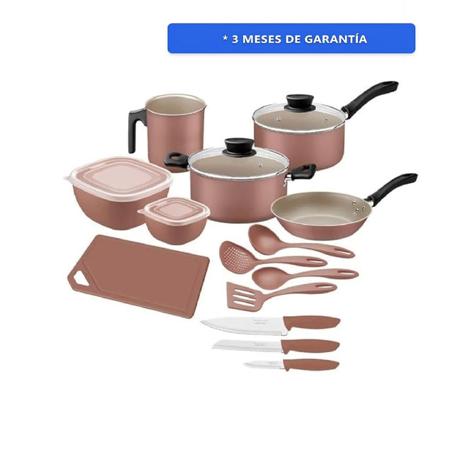 Bateria de Cocina Tramontina 28299310 de 14 piezas