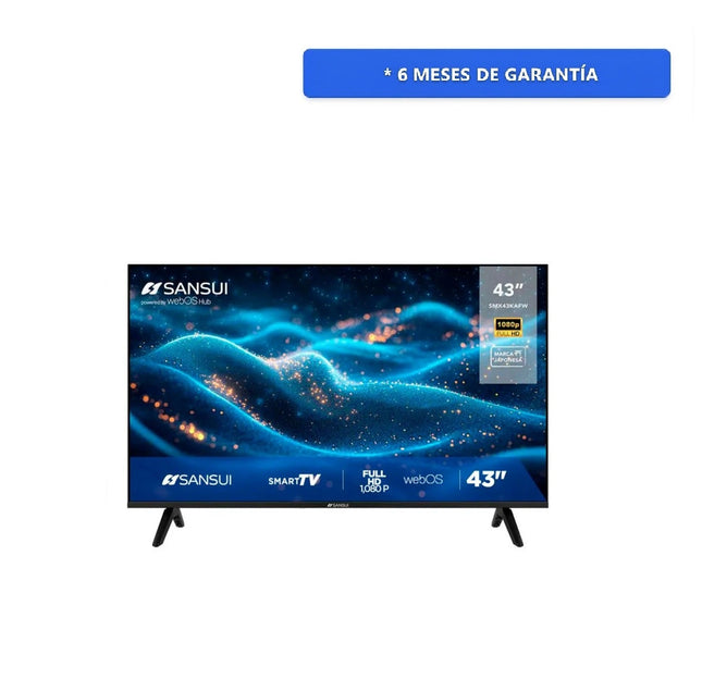 Pantalla Sansui SMX43KAFW 43'' FHD Web.Os