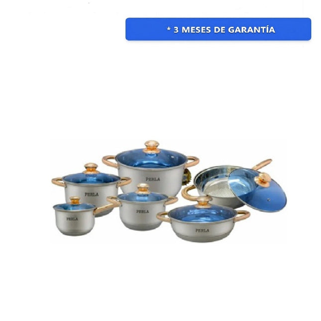 Bateria Perla E001MJ Milán Jumbo Perla 12 pzas