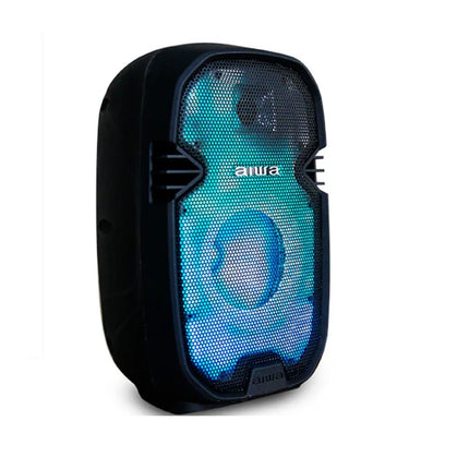 Bafle Bocina Recargable Aiwa AWSPO8TWL 8" 300W PMPO LED