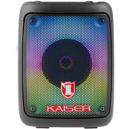 Bocina Kaiser KSW-7003 De 3 Pulgadas Con 4 Efectos De Luz Negro