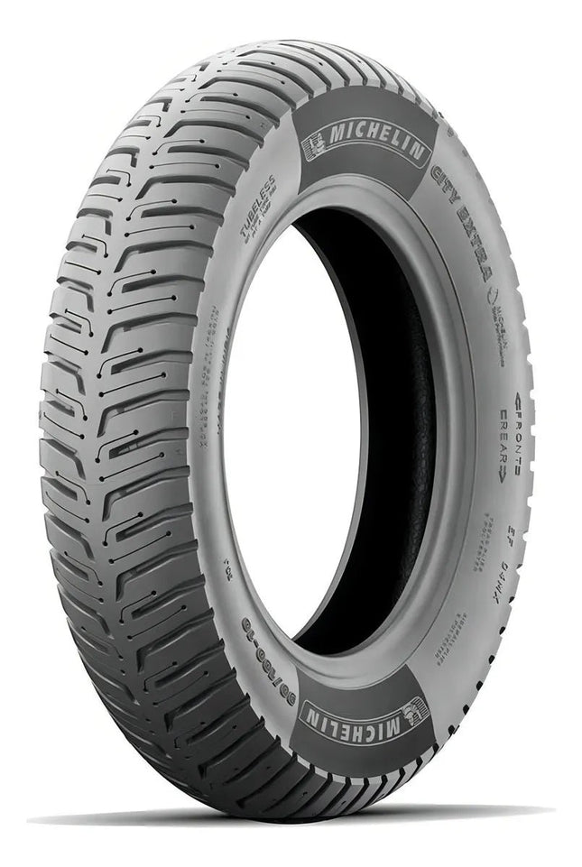 Llanta Delantera/trasera Para Moto Michelin City Extra Sin Cámara De 3.50-10 J 59 X 1 Unidad