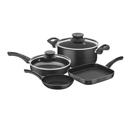 Paquete 2 Licuadora LAR LARLB-0003 1.5L 300w de vidrio + Bateria Tramontina 27899158 6 piezas con Sartén cuadrado