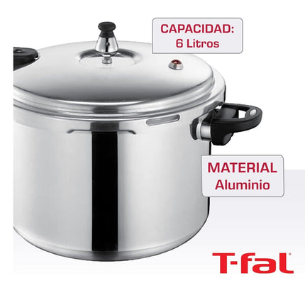 Olla De Presion T-FAL 6lts 92160PC