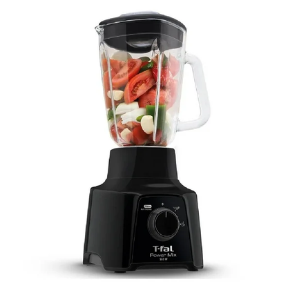 Licuadora T-fal LN2788X0 OPTIMIX Vaso de vidrio 1.25L  550W  2vel negro