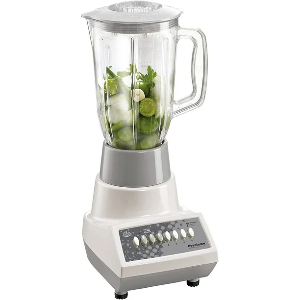 Licuadora MAN LPP-507 Vaso de Plástico  7Vel  550W Blanca
