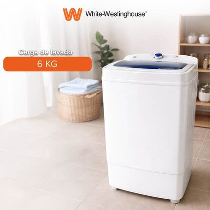 Centrífuga White Westinghouse WWCSD88SKB 6 kg Cesta Acero Inoxidable compacta
