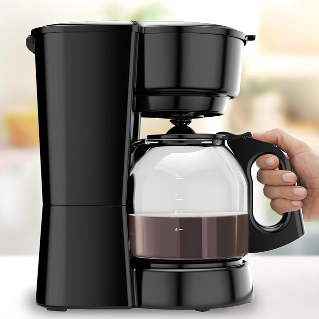Cafetera Black&Decker CM0916B 12 Tz Base Caliente Jarra Antigoteo Negro