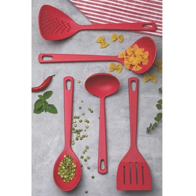 Juego De Utensilios Tramontina 25099/704 Easy 5 Piezas Rojos