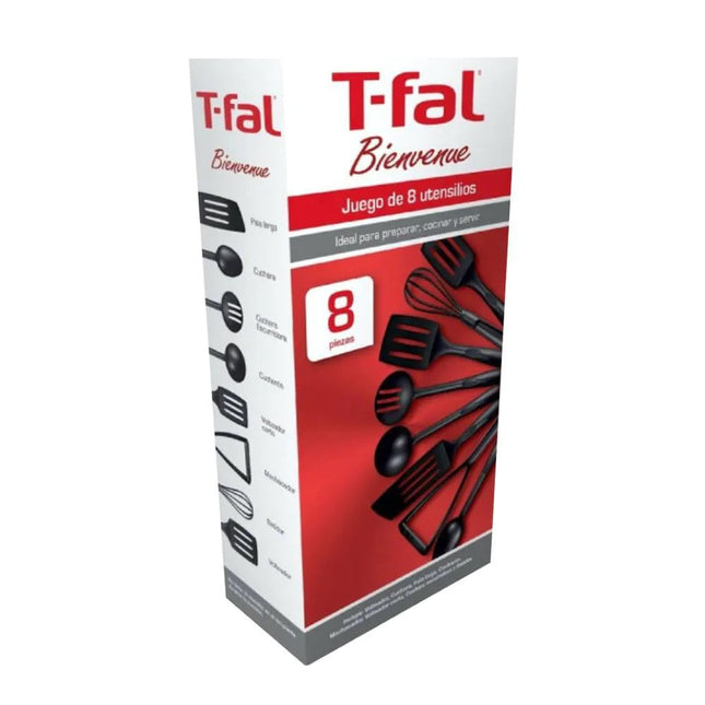 Juego de Utensilios T-FAL K145 BIENVENUE 8 Piezas