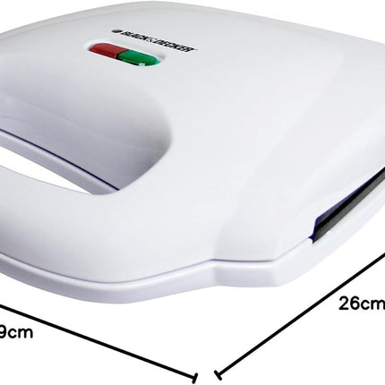 Sandwichera Black + Decker SM1000W para 2 Porciones