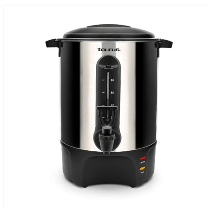 Cafetera Taurus Percoladora Coffeestation, 40 Tazas, Acero inoxidable
