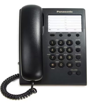 Teléfono Alámbrico Panasonic KX-TS550MEB Negro