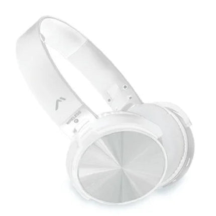 Audífonos Mitzu MH-8097WH Diadema Bluetooth con manos libres blancos