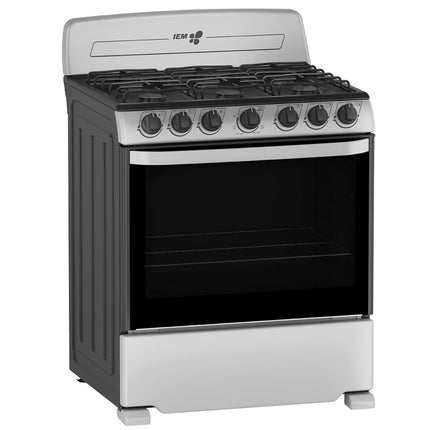 Estufa IEM Mercury EI3520BAPS1 de piso de 76cm Plata