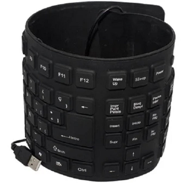 Teclado Alambrico flexible Fussion Kb-2006