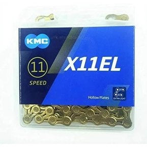 Cadena Kmc 11 Velocidades X11el Dorada