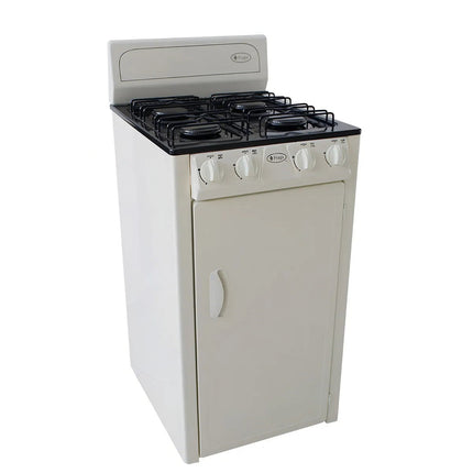 Parrilla de 4 Quemadores con Gabinete Fraga P225 NEG/ALM