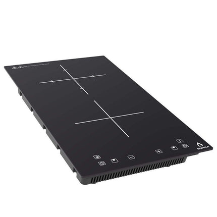 Parrilla de inducción DUE-V Empotrable 2 zonas de cocción 30 cm 110-127 V~