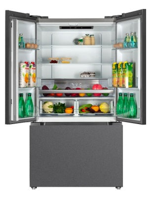 Refrigerador Aucma AREFD576DGV, 21 Pies Cúbicos, Gris
