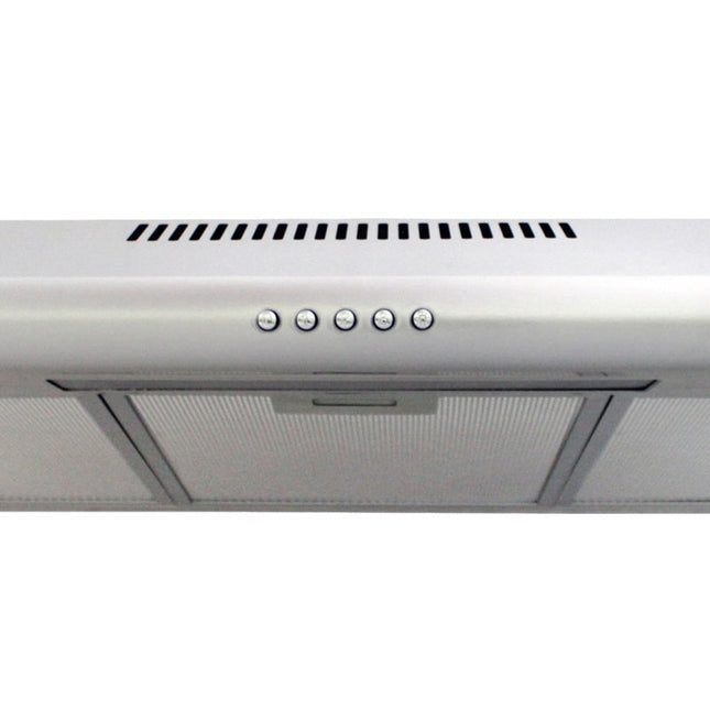 Campana extractora Supra CB-80 empotrable slim de acero inoxidable
