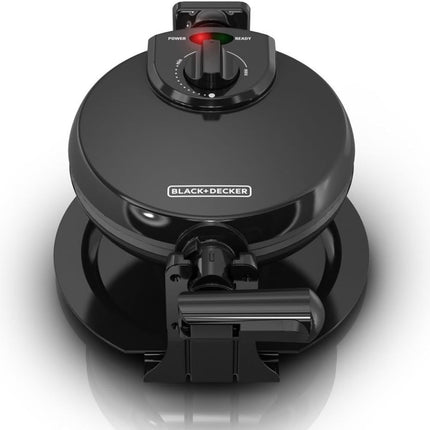 Wafflera Black&Decker WM1000B Giratoria 800W Negra