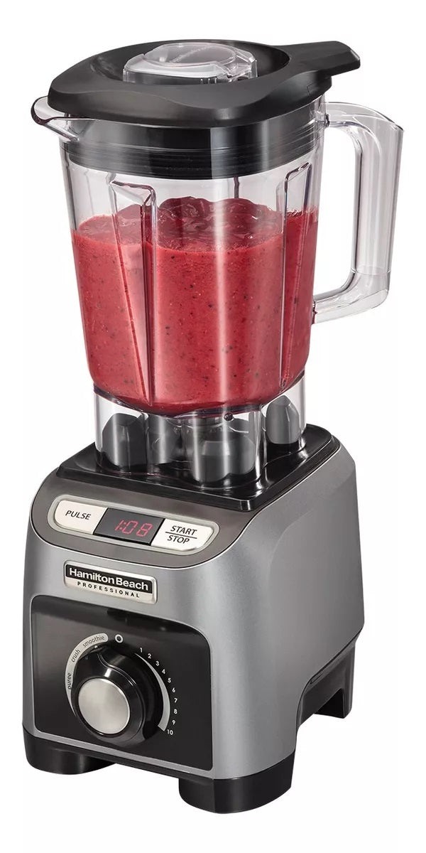 Licuadora Hamilton Beach Professional 58850 Vaso De Tritan Plata