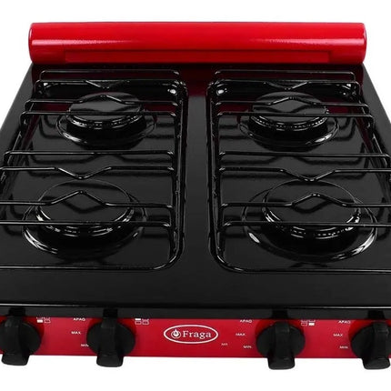 Parrilla Fraga P705 4Q Negro Rojo