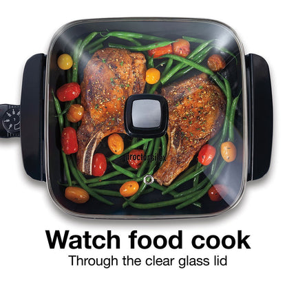 Sartén eléctrica HAMILTON BEACH 38526MN Negro