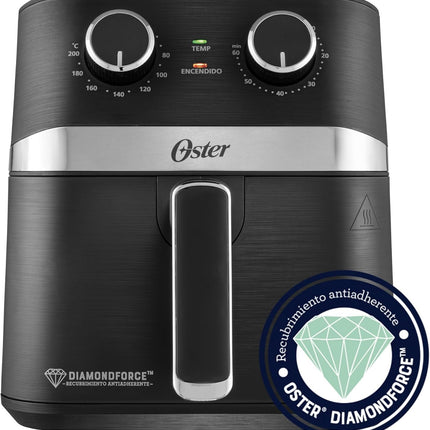 Freidora Oster CKSTAF401MDF de Aire Manual Recubrimiento DiamondForce 4L de Capacidad