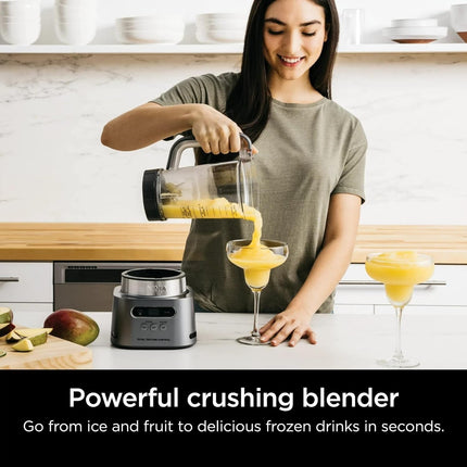 Licuadora Ninja SS150-GRIS de alta velocidad y extractor de nutrientes