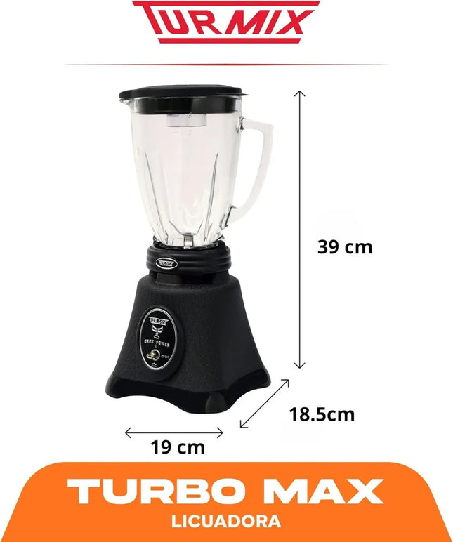 Licuadora Turmix DARKPOWERLP1 de 1 velocidad Vaso de vidrio 1000w