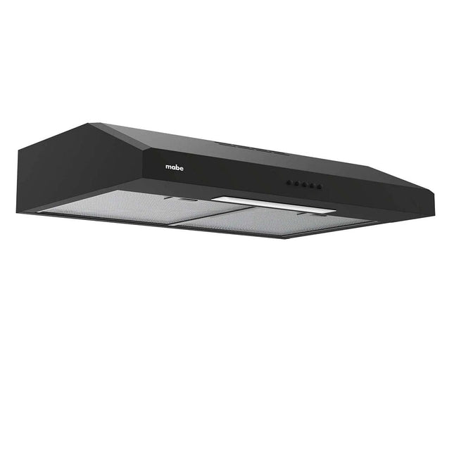 Campana Mabe de Pared 76cm Acero Inoxidable Negro