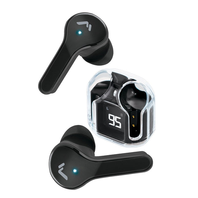 Audífonos Mitzu MH 9116BK Inalámbricos True Wireless