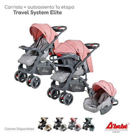Carriola D´bebé Elite Rosa