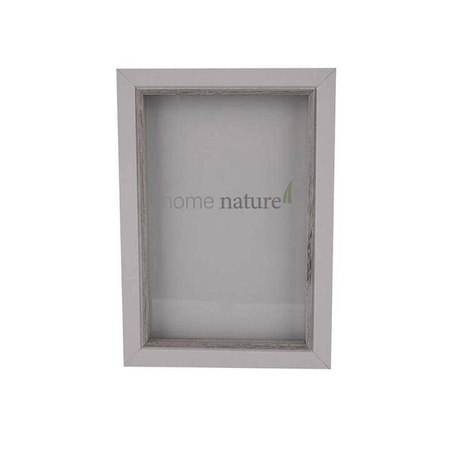 NEW PORTARRETRATO DPO 0837GY DE MDF GRIS 4X6 12.2X1.7X17.4