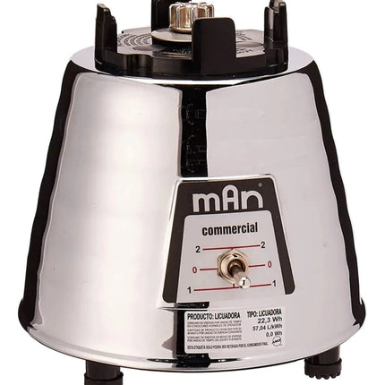 Licuadora Man Lmv-2025 Vidrio Cromo